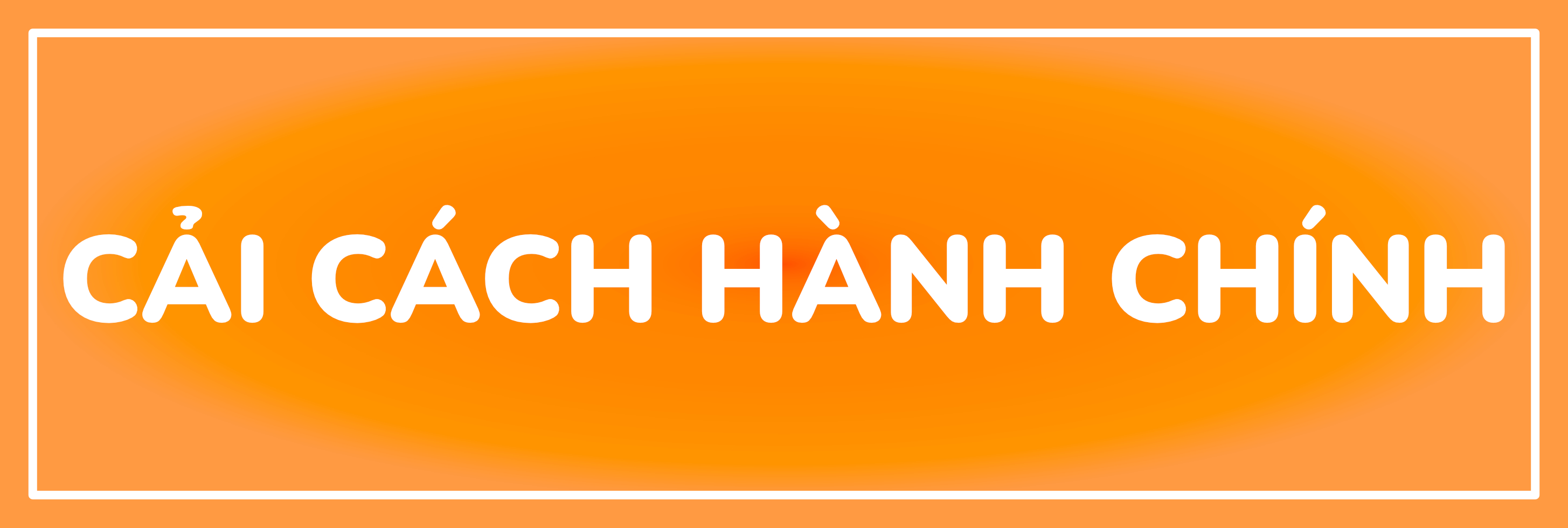 Cải cách hành chính